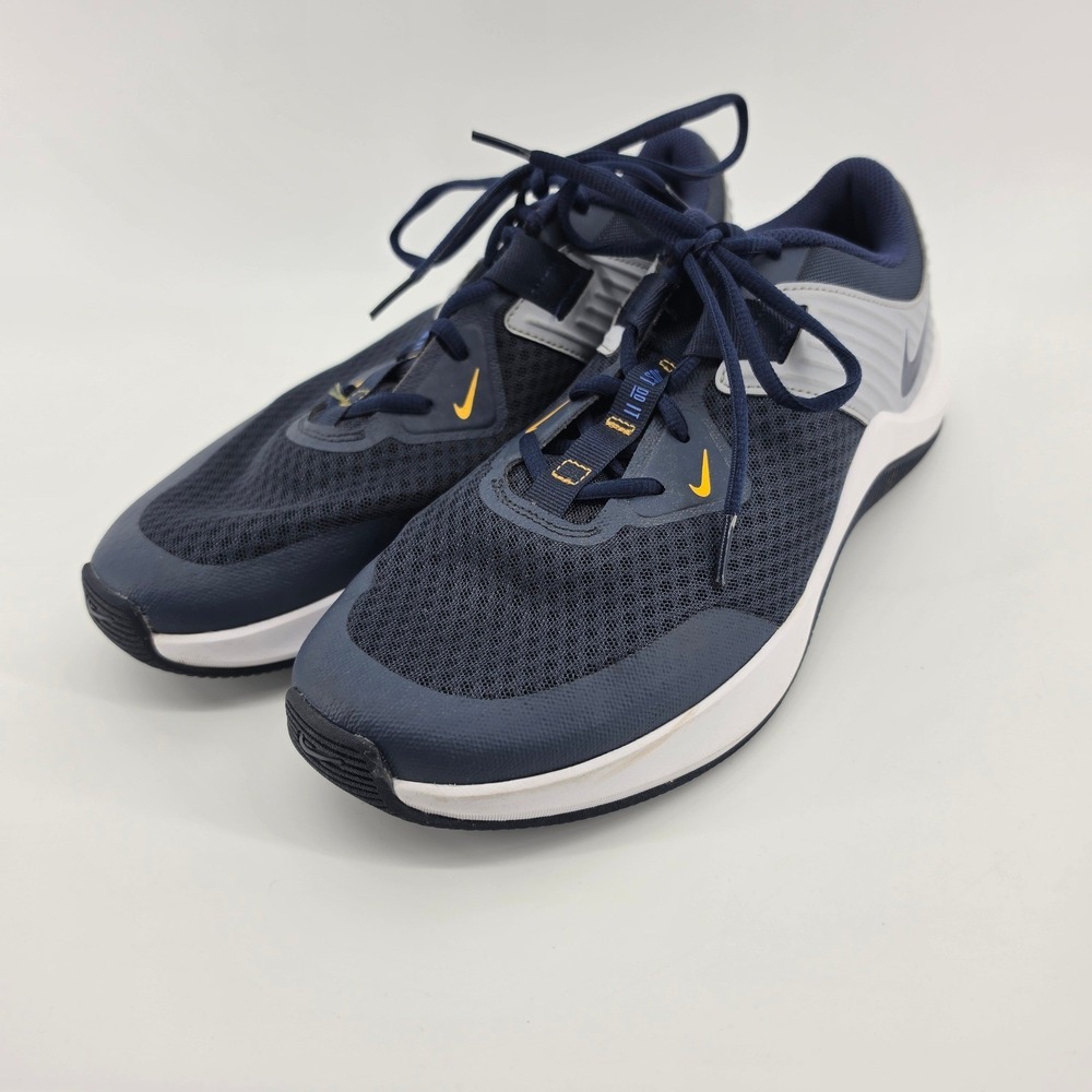 Nike Legend Essential 2 Mens Navy Blue Grey Training Shoes CU3580-434 Size 12